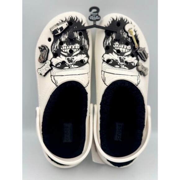 Crocs Classic Lined Clog Luke Combs Skully Sz 11M #145 - Picture 3 of 10